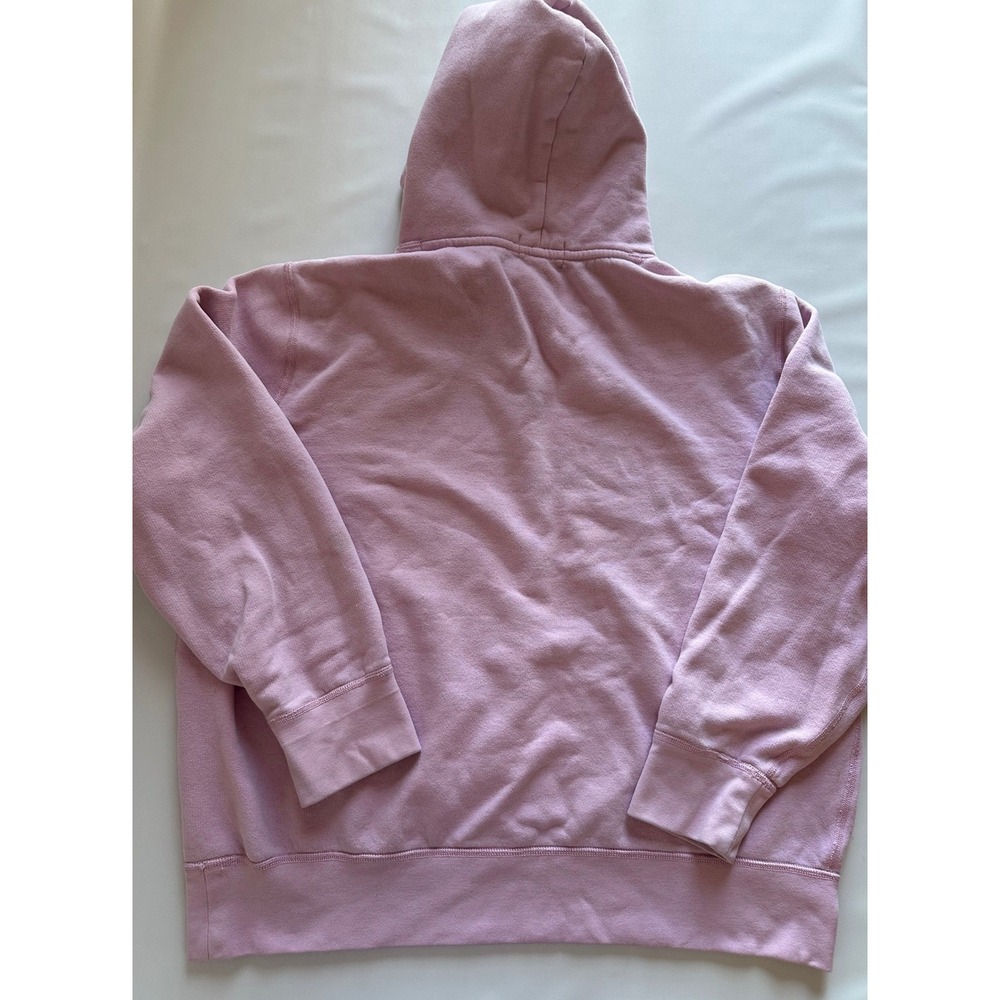 Polo Ralph Lauren Pink Pullover Hoodie Blue Pony Logo Women's Size XL - Picture 6 of 6